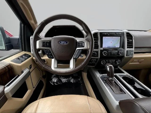 Used 2020 Rapid Red Metallic Tinted Clearcoat Ford Lariat image 49