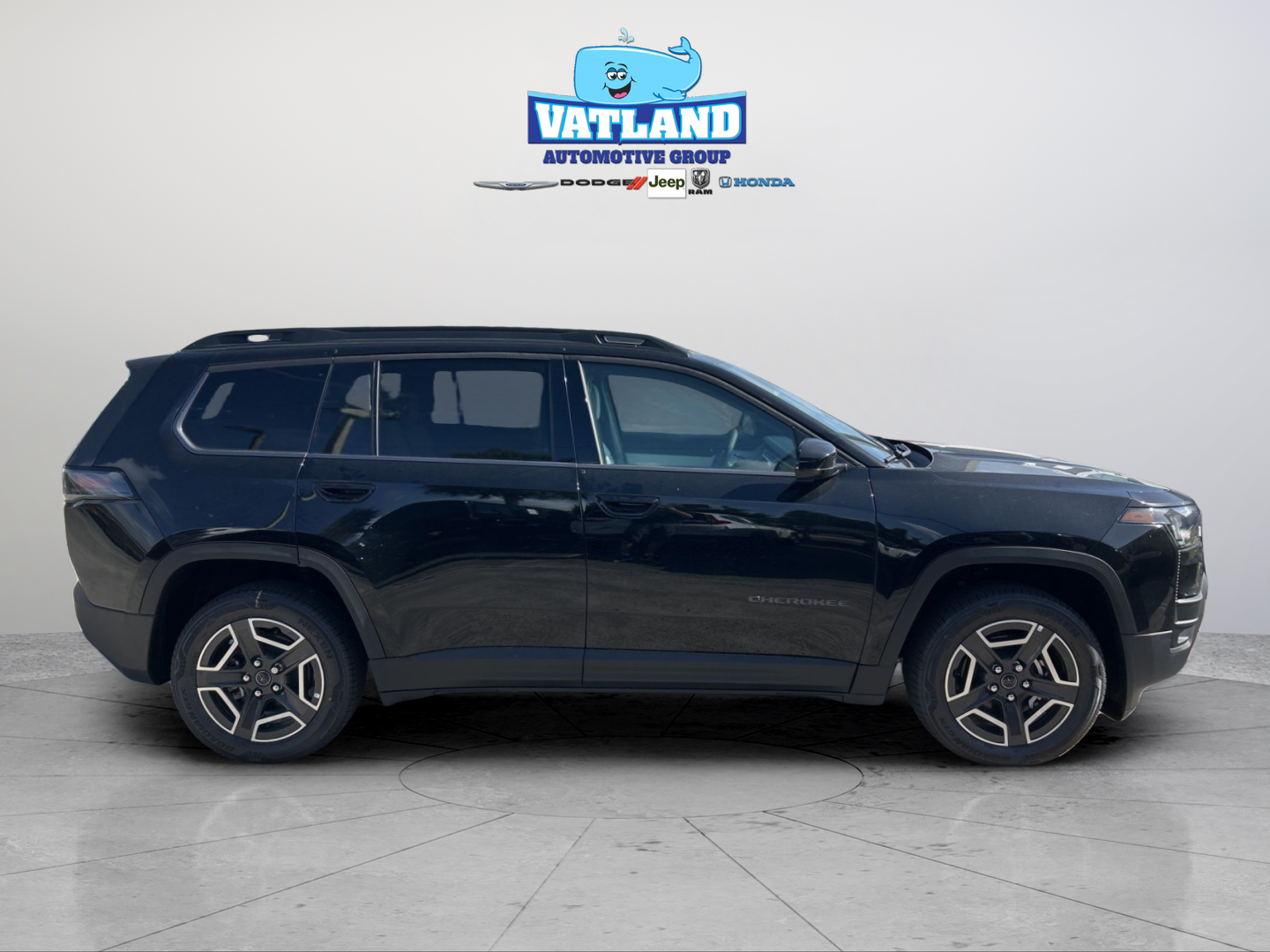 New 2026 Diamond Black Crystal Pearlcoat Jeep Laredo image 7
