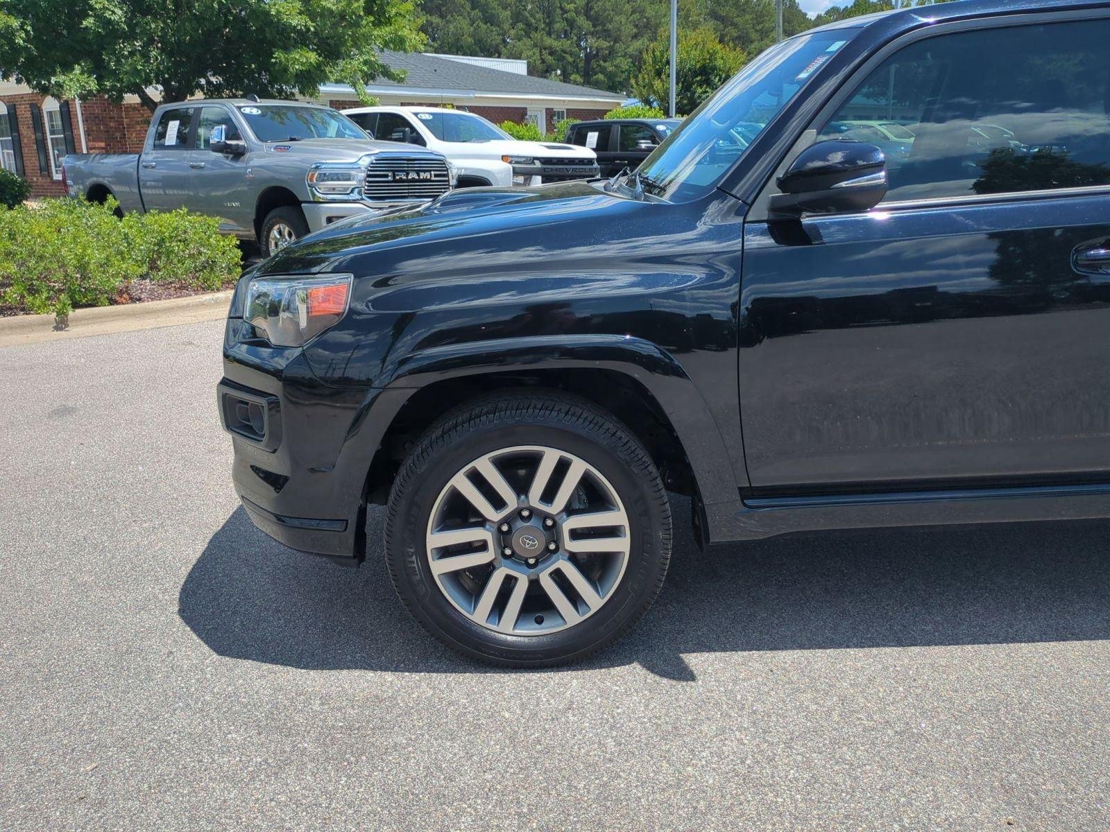 Used 2022 Midnight Black Metallic Toyota TRD Sport image 10