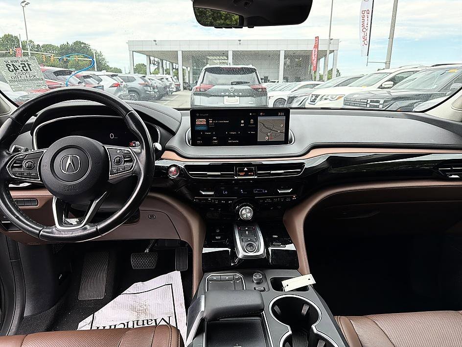 Used 2023 Liquid Carbon Metallic Acura w/Technology Package image 14