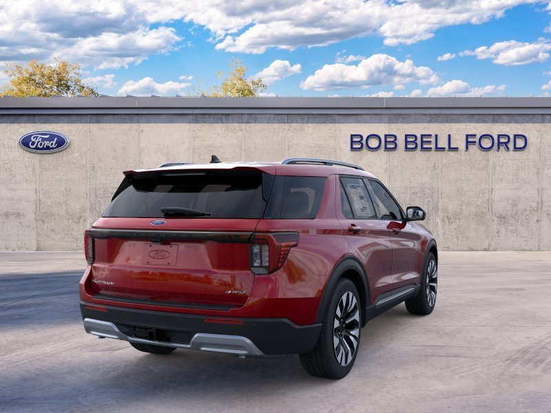 New 2026 Red Ford Platinum image 8