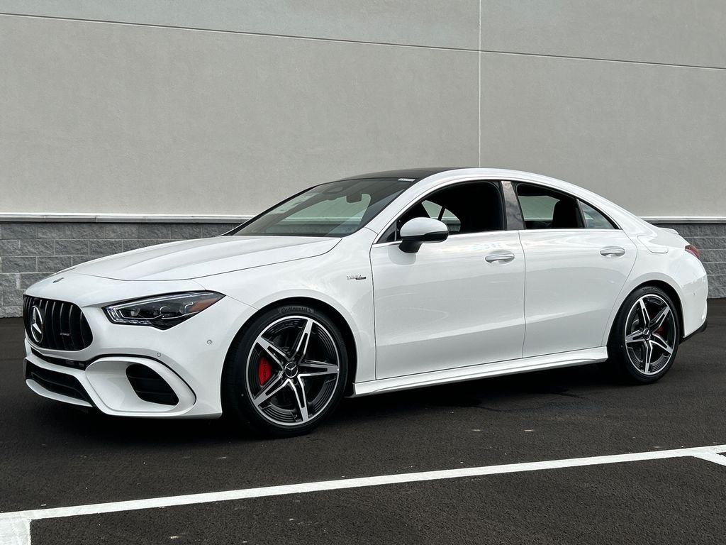 New 2026 Polar White Mercedes-Benz AMG® CLA 45 4MATIC Coupe image 1