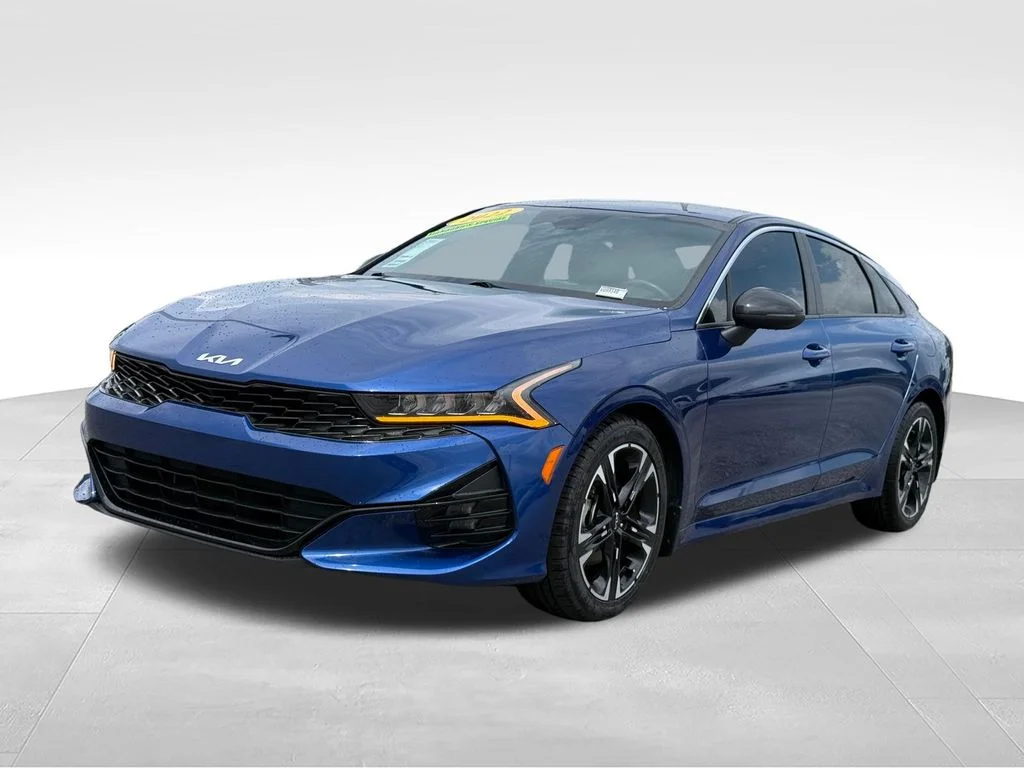 Used 2022 Blue Kia GT-Line image 1
