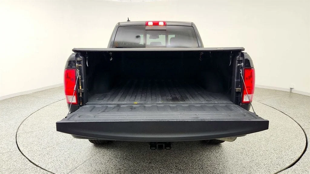 Used 2018 Brilliant Black Crystal Pearlcoat Ram Big Horn 4x4 Crew Cab 5