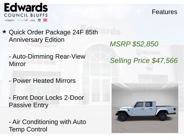 New 2026 Bright White Clear-Coat Exterior Paint Jeep 85th Anniversary Edition image 15