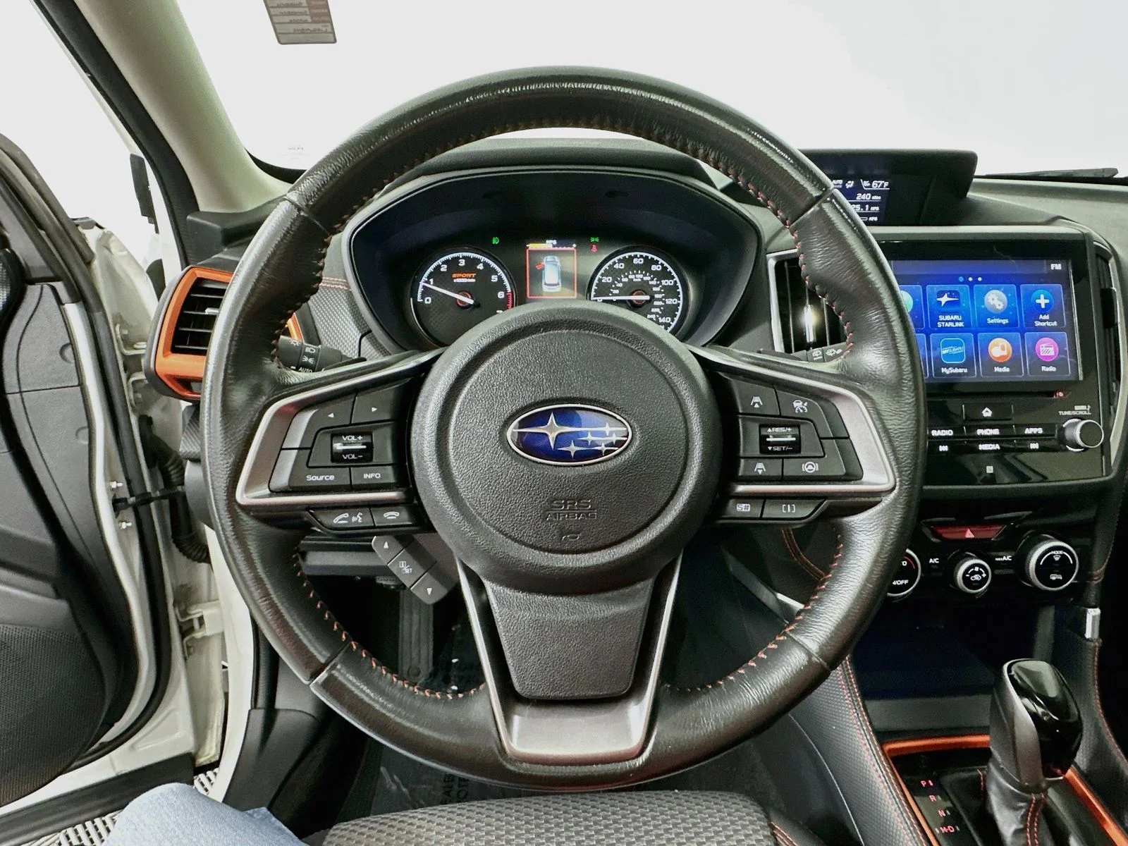 Used 2020 Crystal White Pearl Subaru Sport image 12