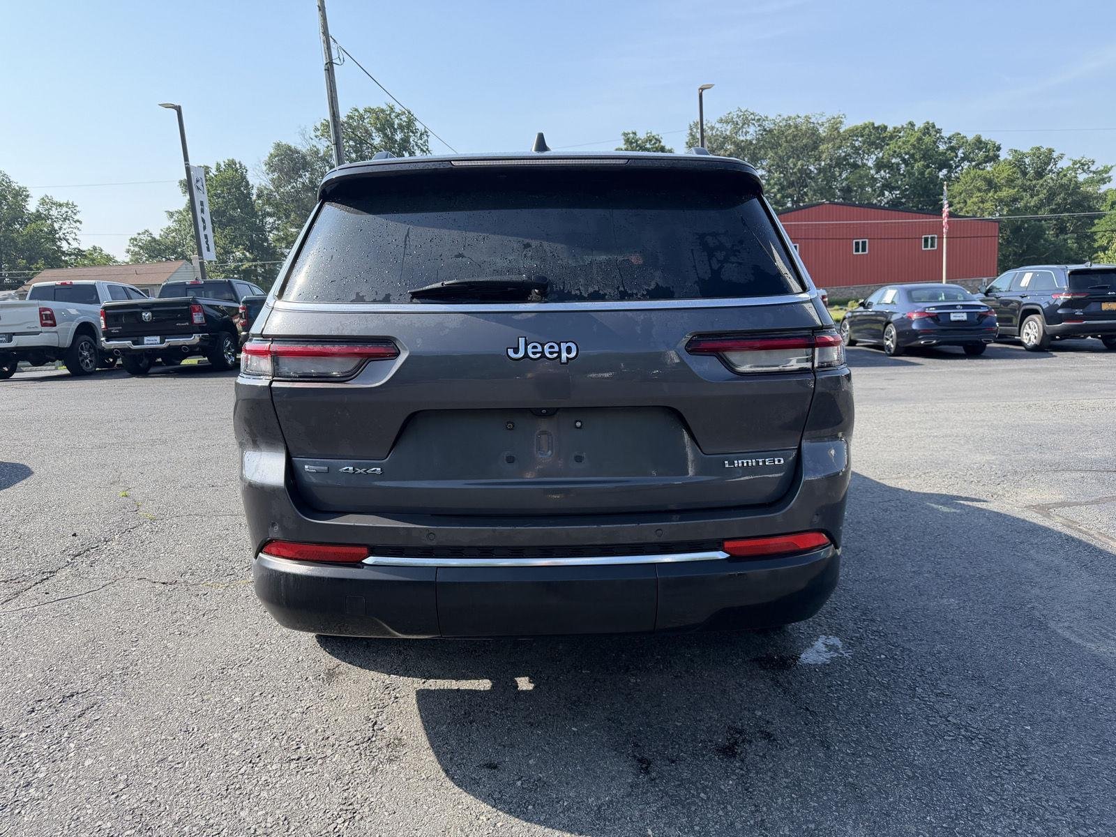 Used 2021 Baltic Gray Metallic Clearcoat Jeep Limited image 5