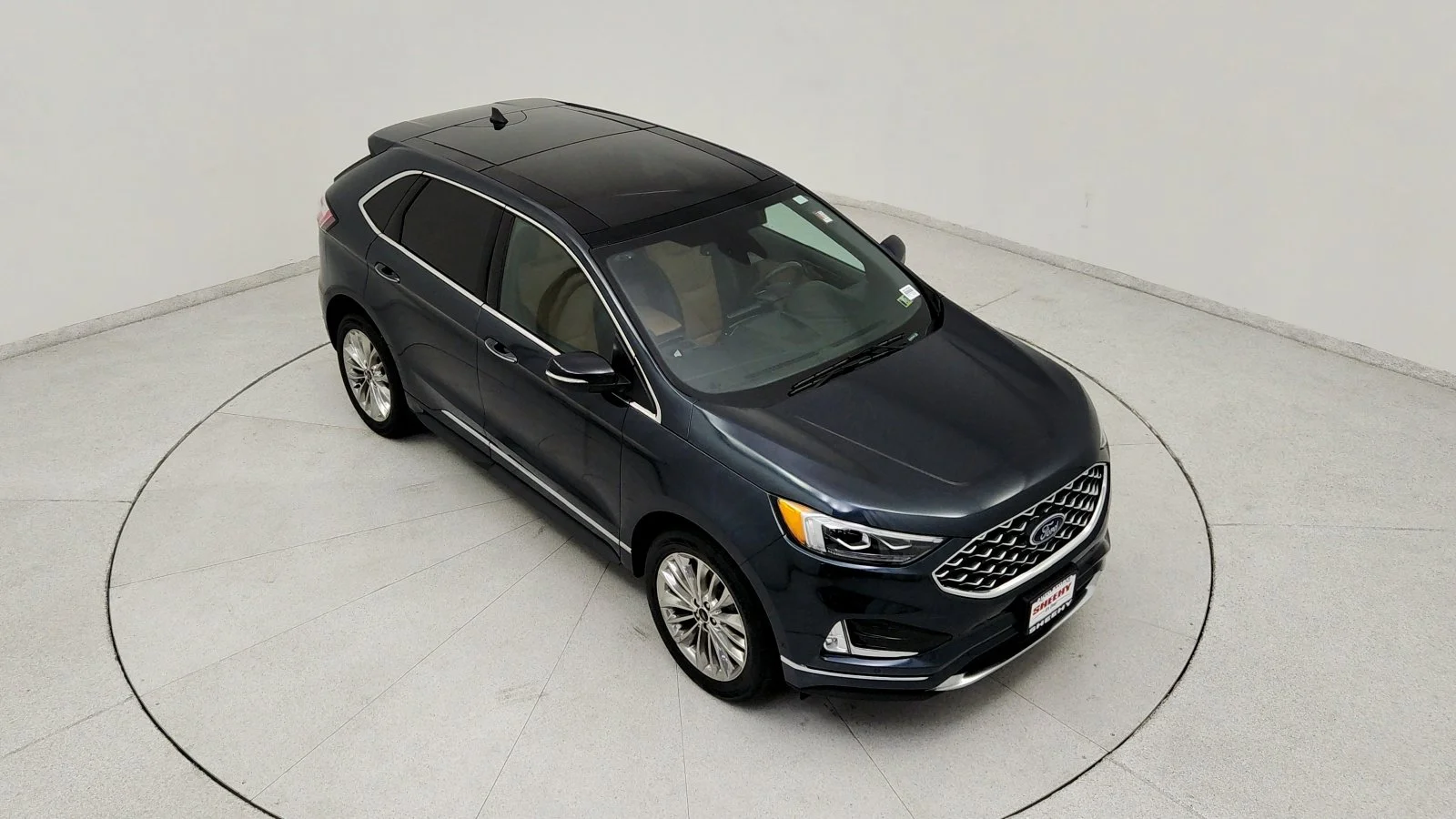 Used 2024 Blue Ford Titanium image 15