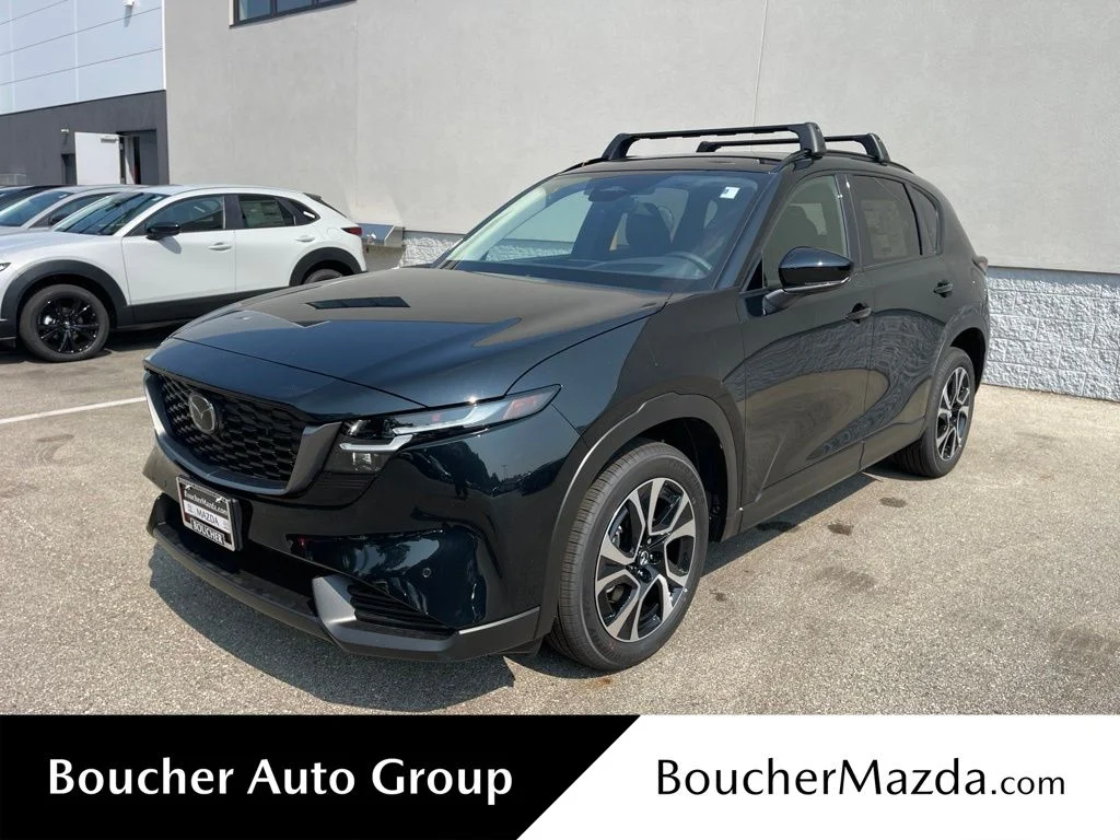 New 2026 Jet Black Mica Mazda 2.5 S Preferred AWD image 1