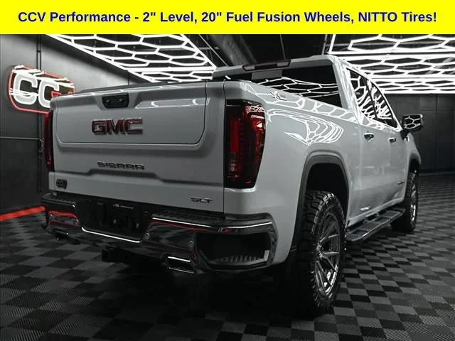 New 2026 Glacier White Tricoat GMC SLT image 8