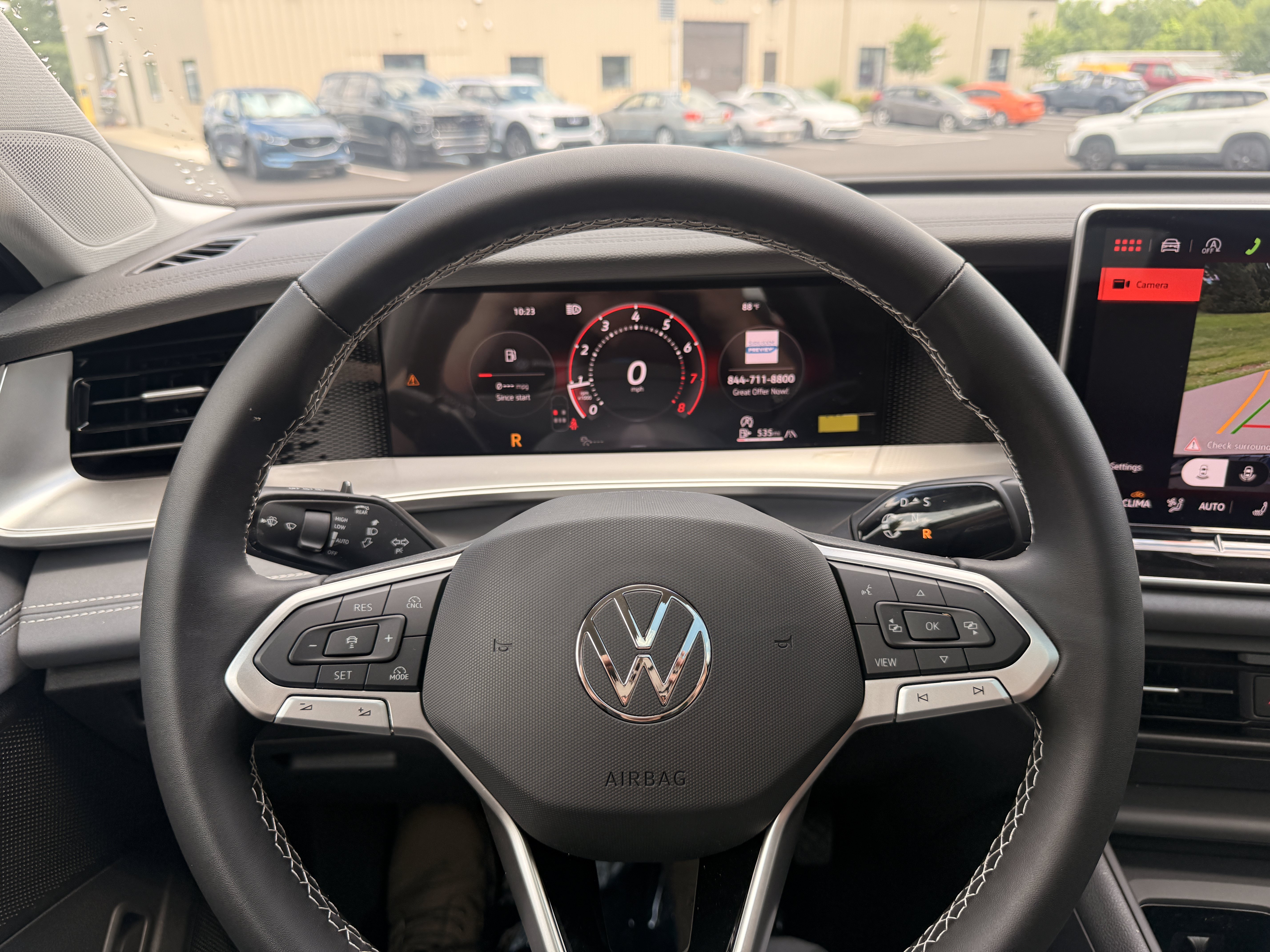 New 2026 Deep Black Pearl Volkswagen SE image 25