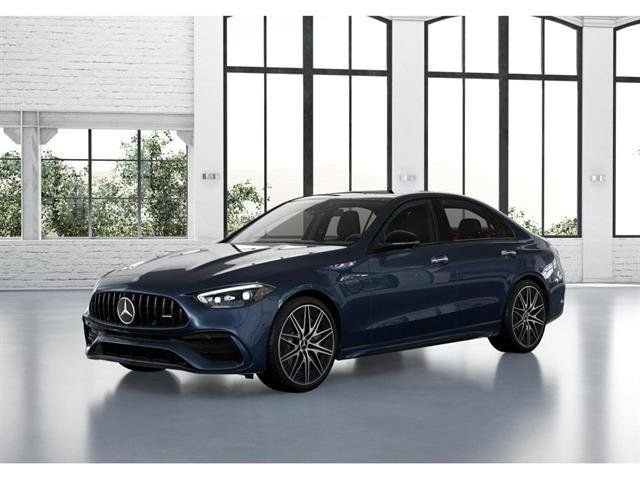 New 2026 Twilight Blue Metallic Mercedes-Benz AMG® C 43 4MATIC® Sedan image 38