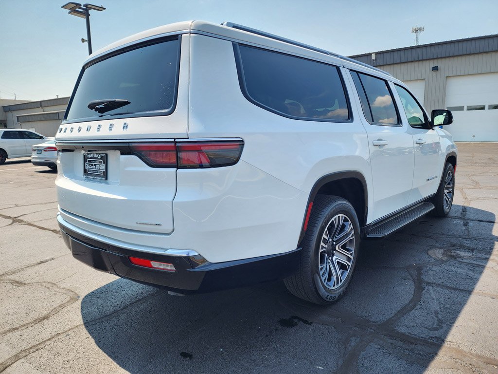 Used 2024 Bright White Clearcoat Jeep Series II image 5