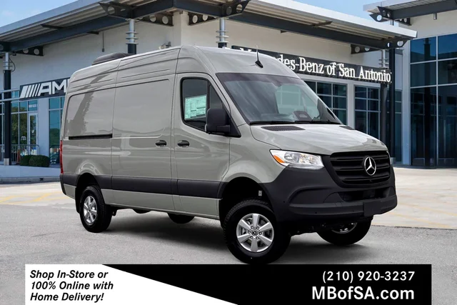 New 2026 Mercedes-Benz Sprinter Cargo Van Cargo 144 WB AWD 4MATIC® Full-size