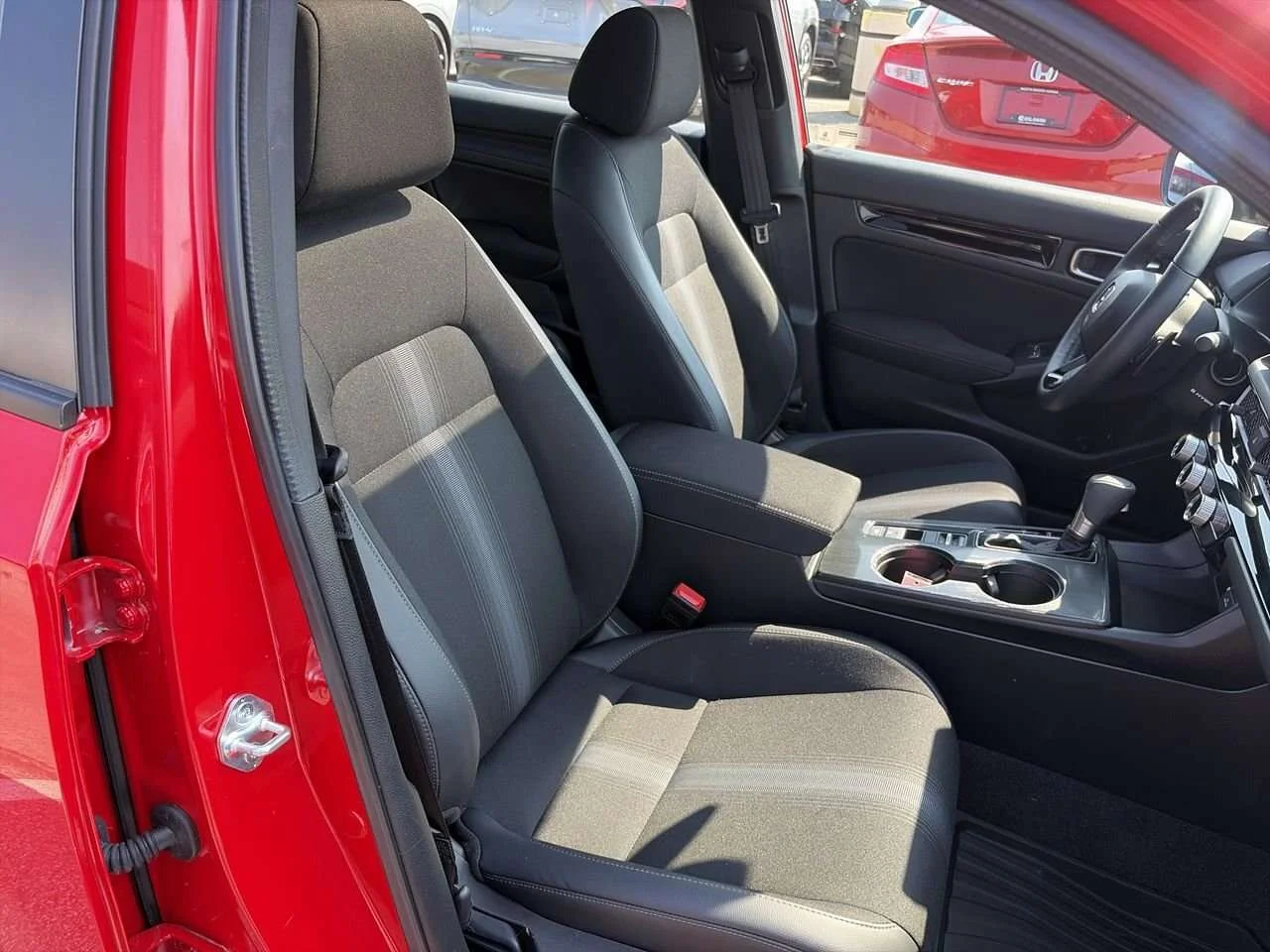 Used 2025 Rallye Red Honda Sport eCVT Sedan Certified Pre-Owned   No Accident image 31