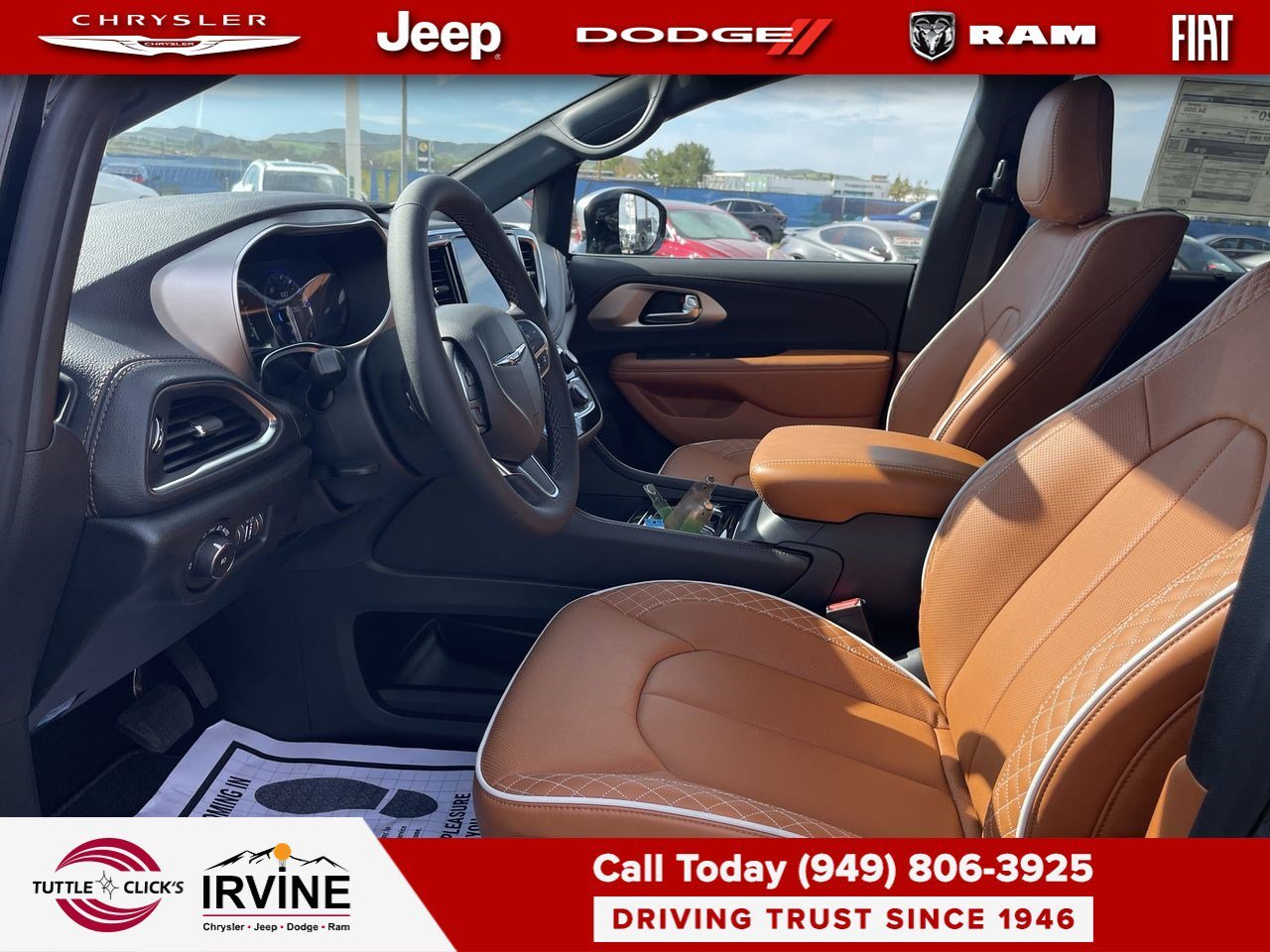 New 2026 Diamond Black Crystal Pearl-Coat Exterior Paint Chrysler Pinnacle image 17