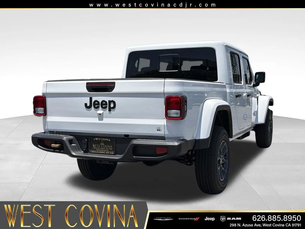 New 2026 Bright White Clear-Coat Exterior Paint Jeep 85th Anniversary Edition image 8