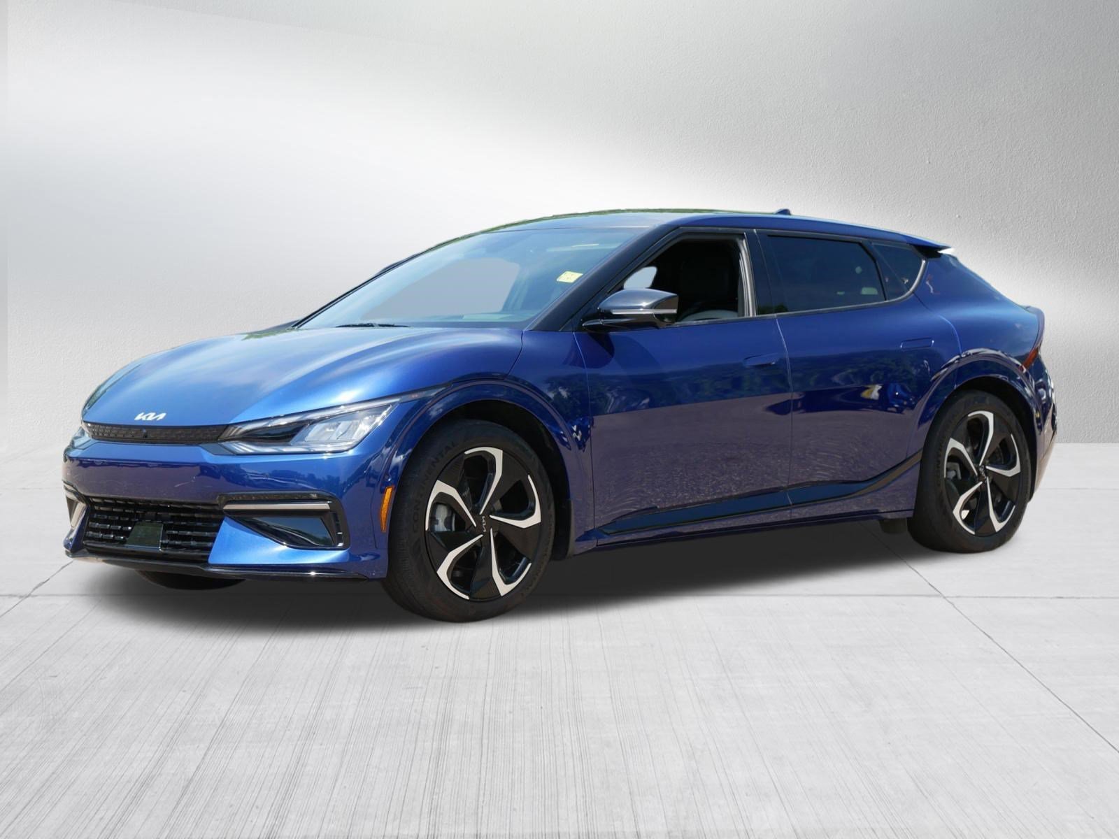 Certified Used 2023 Yacht Blue Kia GT-Line image 3