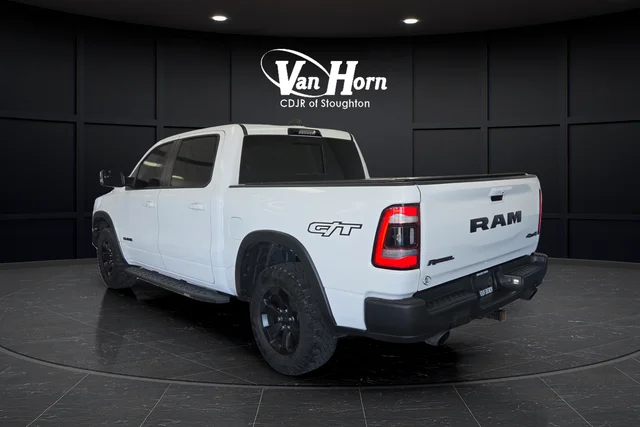 Used 2022 Bright White Clearcoat Ram Rebel image 5
