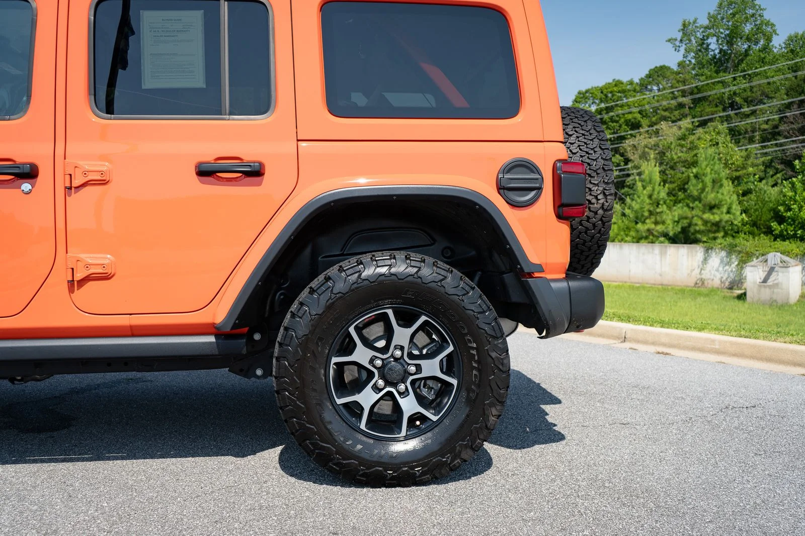 Used 2019 Orange Jeep Unlimited Rubicon image 6
