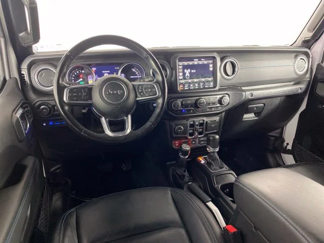 Used 2022 White Jeep Unlimited Rubicon 4xe image 22
