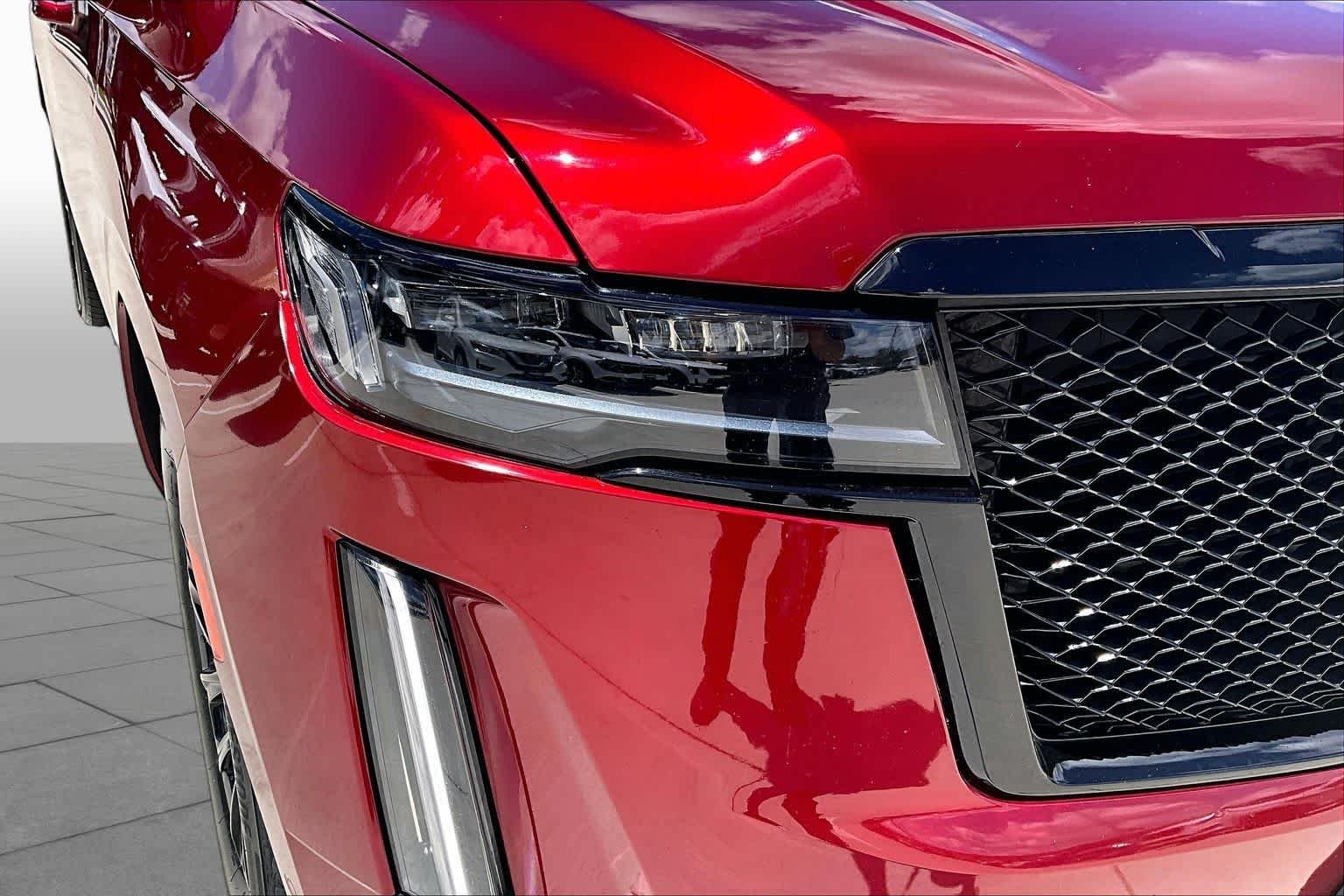 Used 2023 Radiant Red Tintcoat Cadillac 4WD Sport Platinum image 26