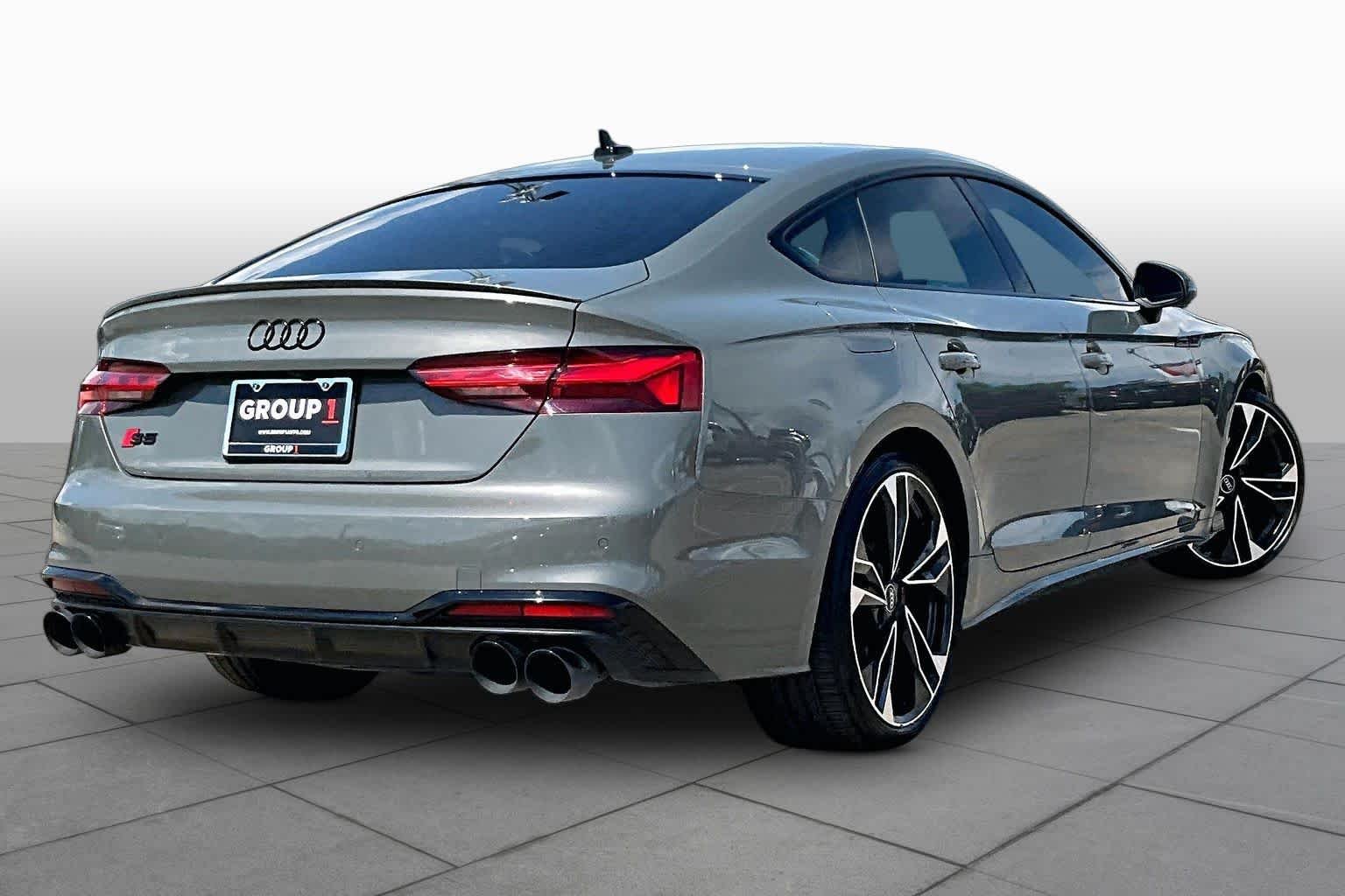 Used 2023 Chronos Gray Metallic Audi Premium Plus image 13