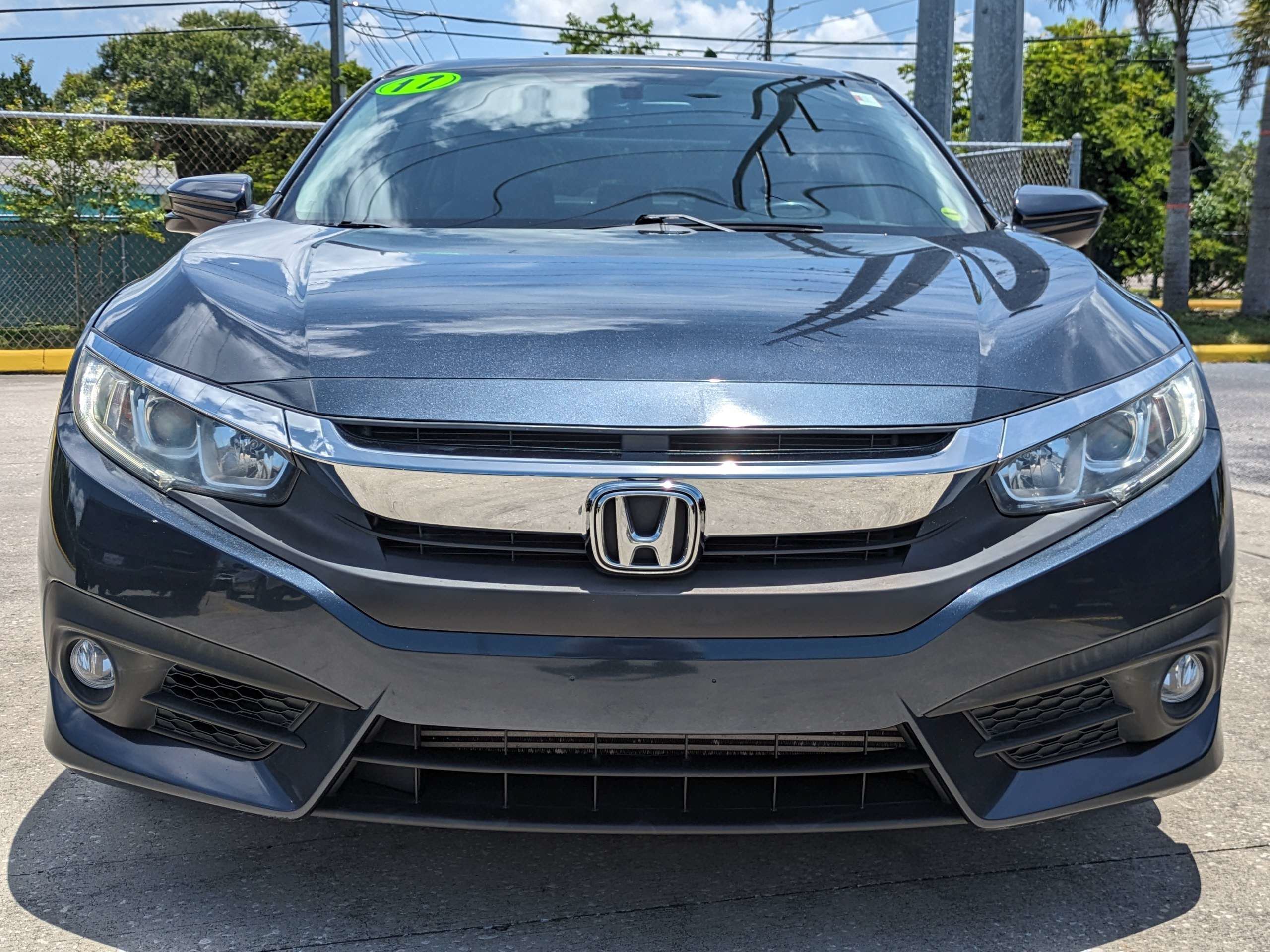 Certified Used 2017 Blue Honda EX-L image 9