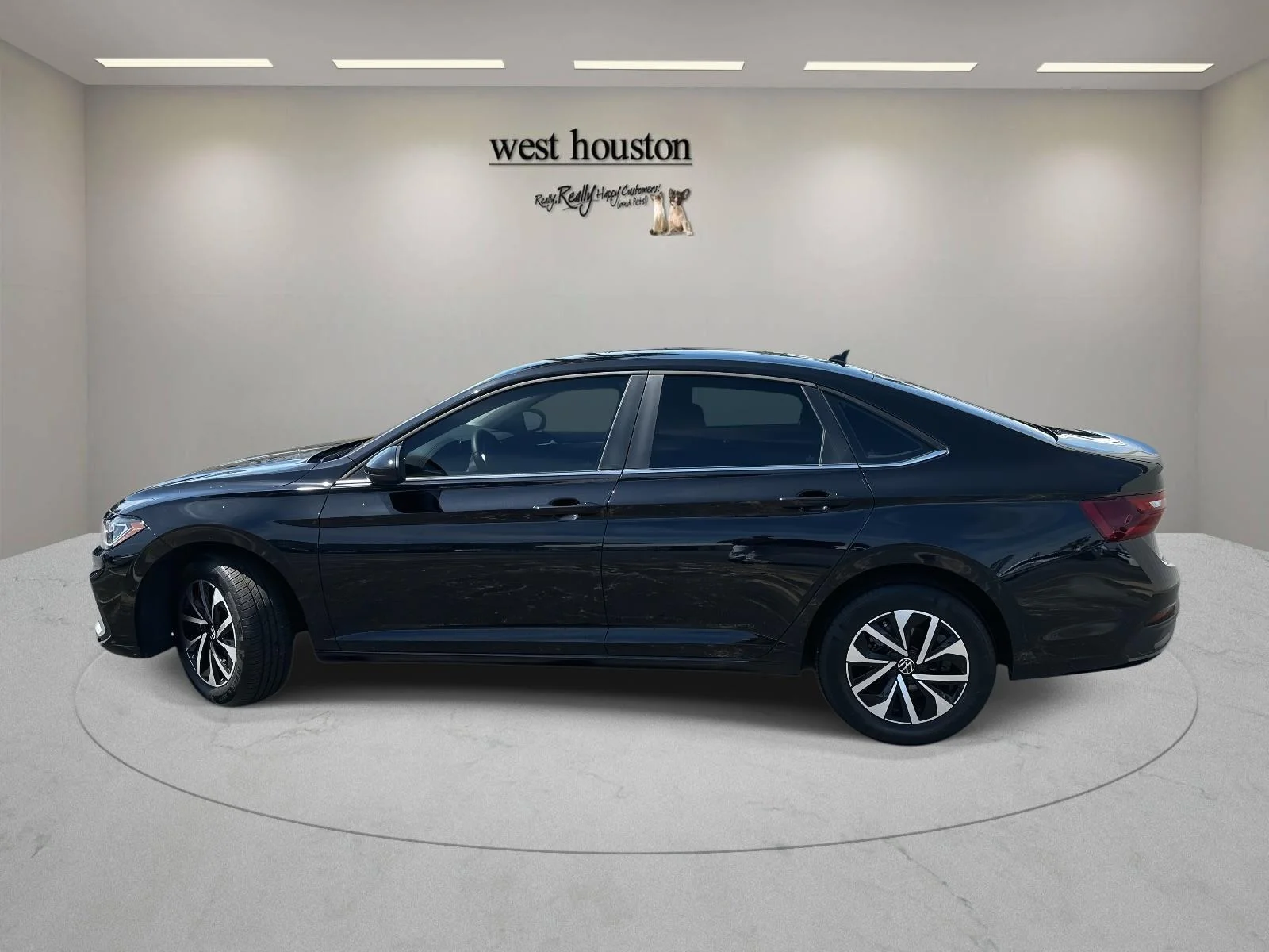 Used 2025 Deep Black Pearl Volkswagen S image 8