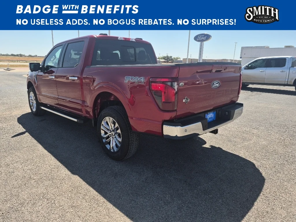 New 2026 Ruby Red Metallic Tinted Clearcoat Ford XLT image 4