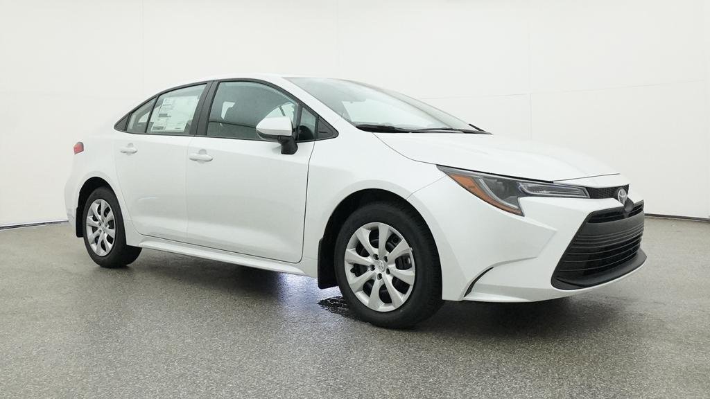 New 2026 Wind Chill Pearl Toyota LE image 9