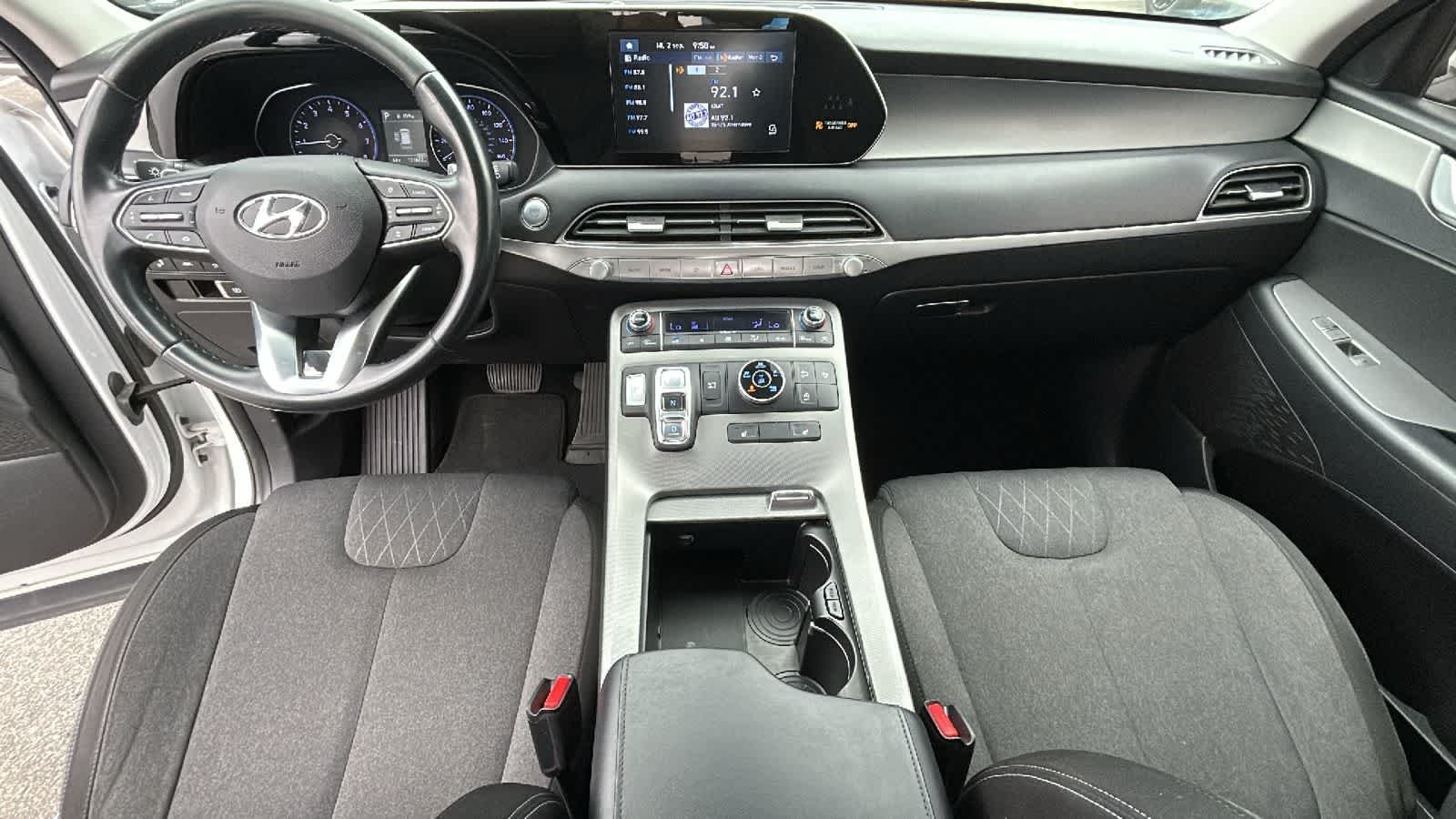 Used 2021 Hyper White Hyundai SEL image 26