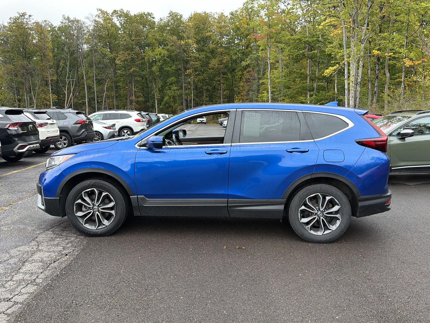Used 2020 Aegean Blue Metallic Honda EX-L image 11