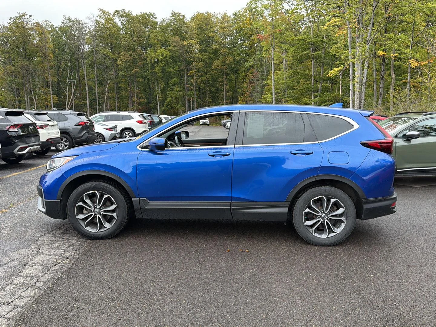 Used 2020 Aegean Blue Metallic Honda EX-L image 11
