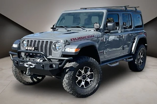 Used 2019 Gray Jeep Unlimited Rubicon image 1
