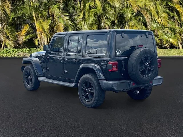 Used 2020 Black Jeep Unlimited Sahara Altitude image 4