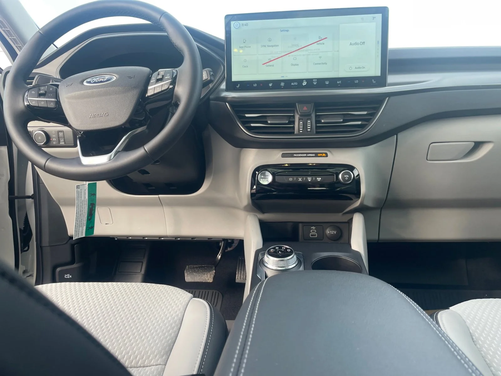 New 2025 Star White Metallic Tri-Coat Ford PHEV image 20