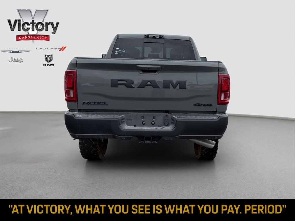 New 2026 Ceramic Gray Clear-Coat Exterior Paint RAM Rebel image 6