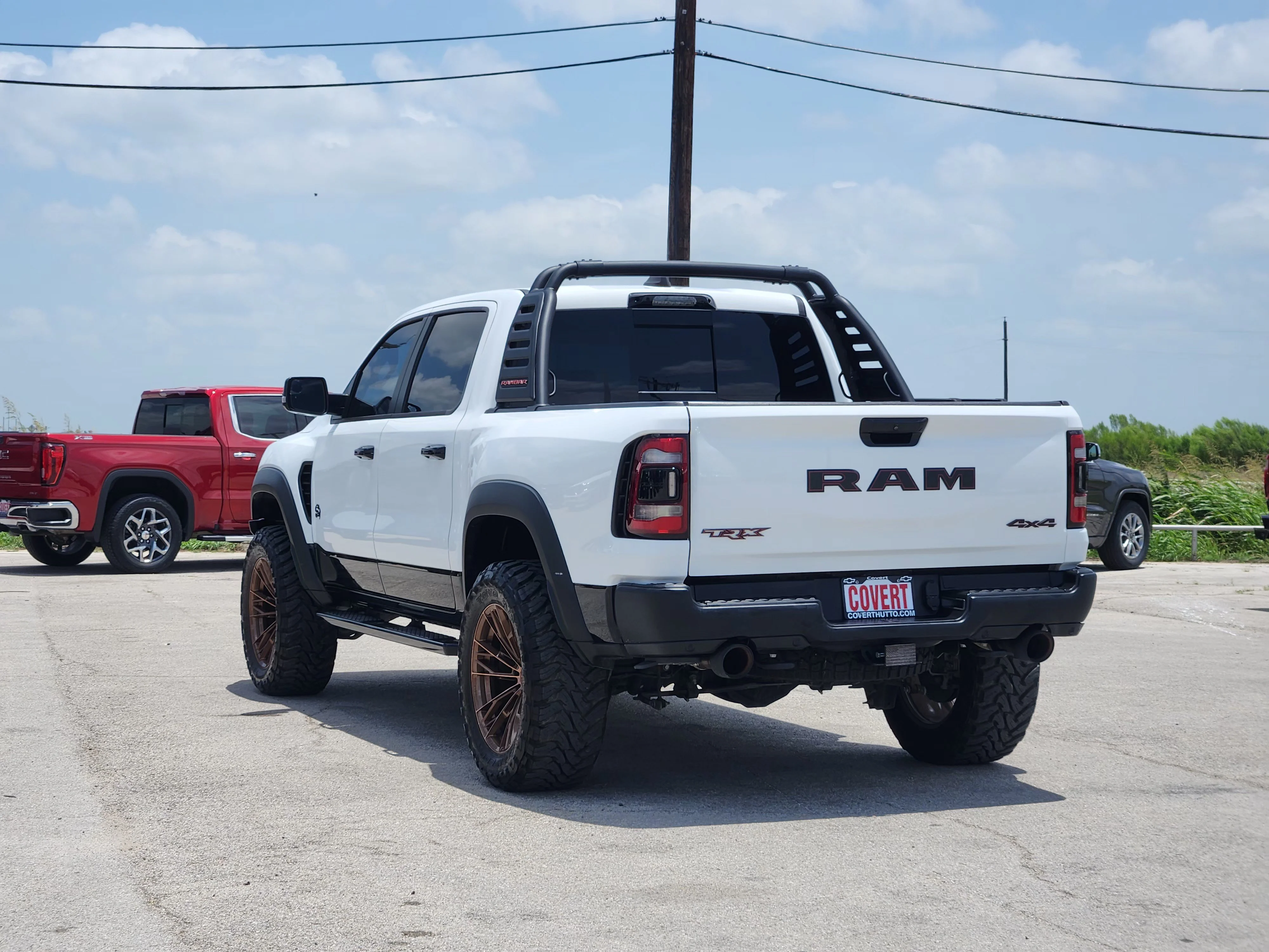 Used 2024 Bright White Clearcoat Ram TRX image 5