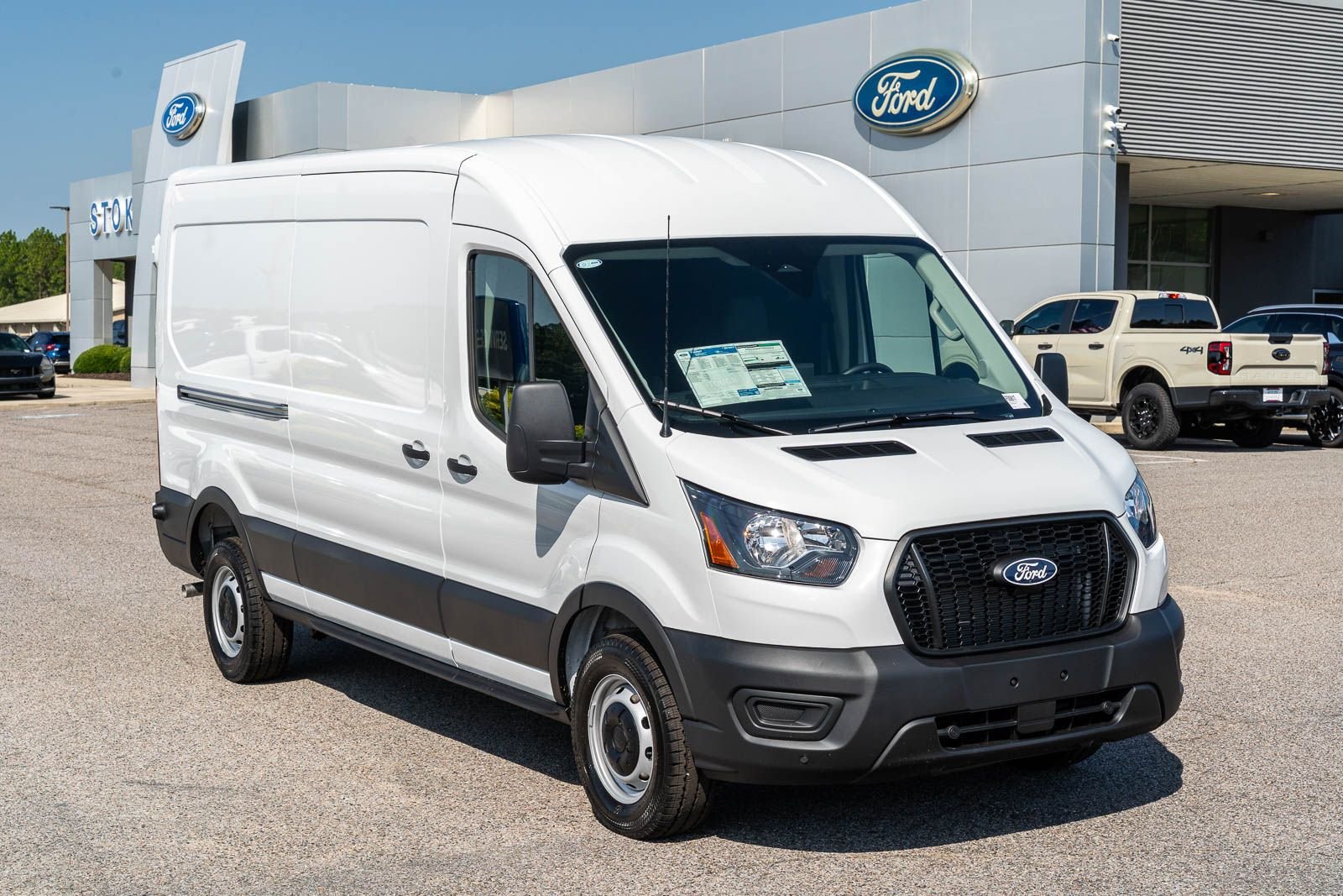 New 2026 Oxford White Ford Cargo Van image 1