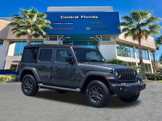 Used 2024 Gray Jeep Sport S image 2