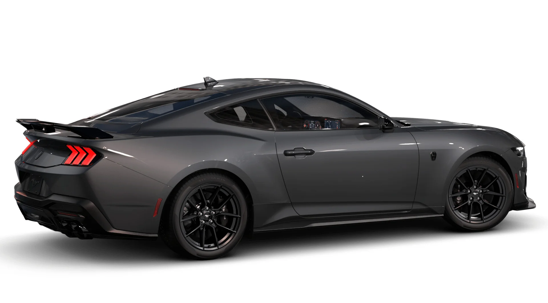 New 2025 Grey Ford Dark Horse Premium image 3