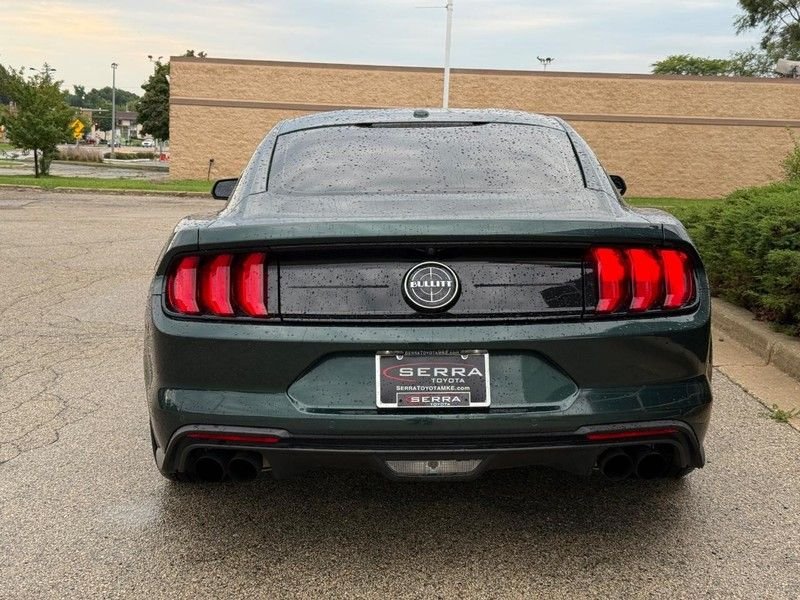 Used 2019 Dark Highland Green Metallic Ford Bullitt image 4