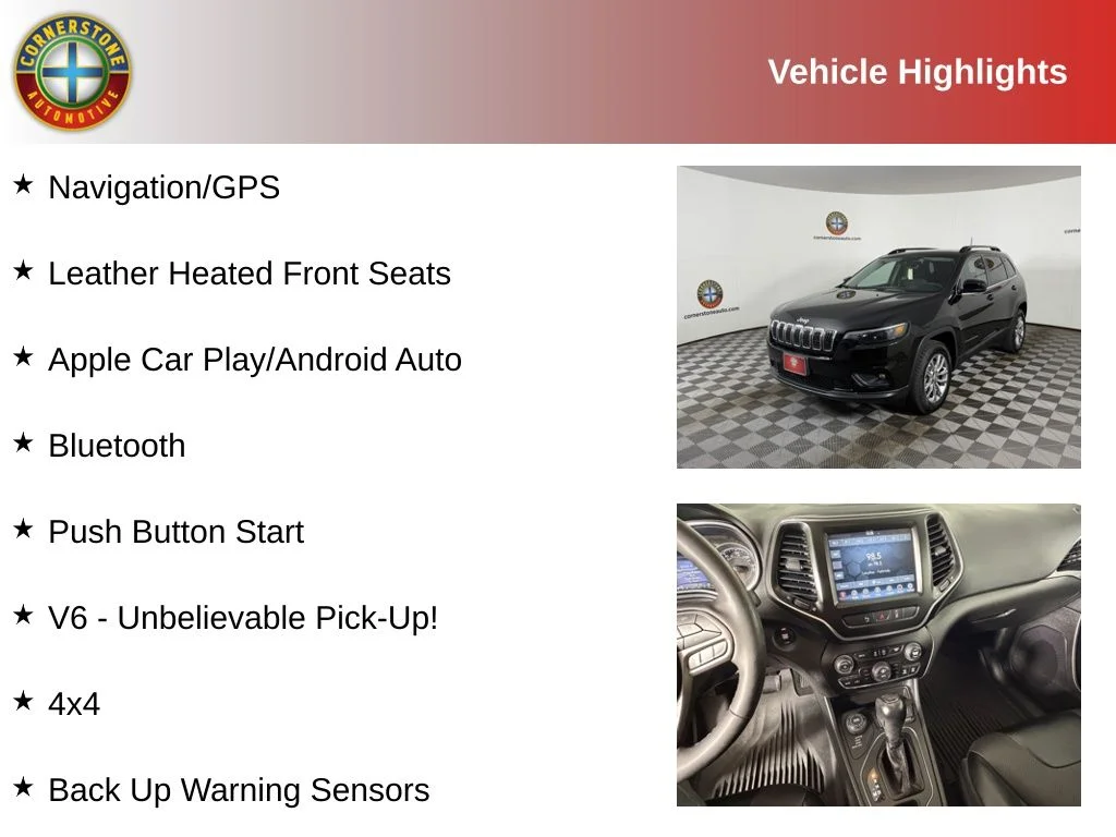 Used 2022 Jeep Cherokee Latitude Lux with VIN 1C4PJMMX4ND515304 for sale in Elk River, Minnesota