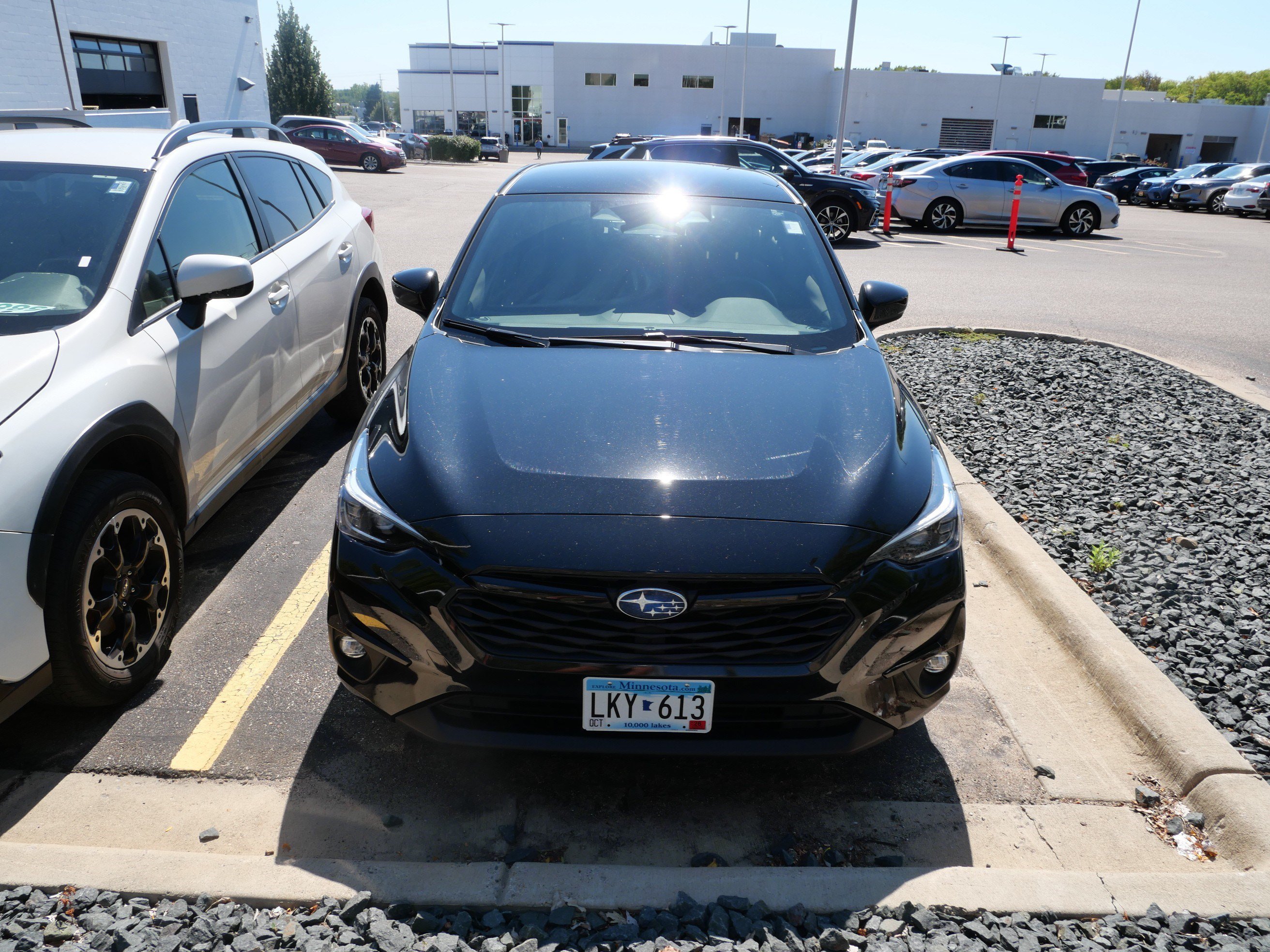 Used 2024 Crystal Black Silica Subaru RS image 2