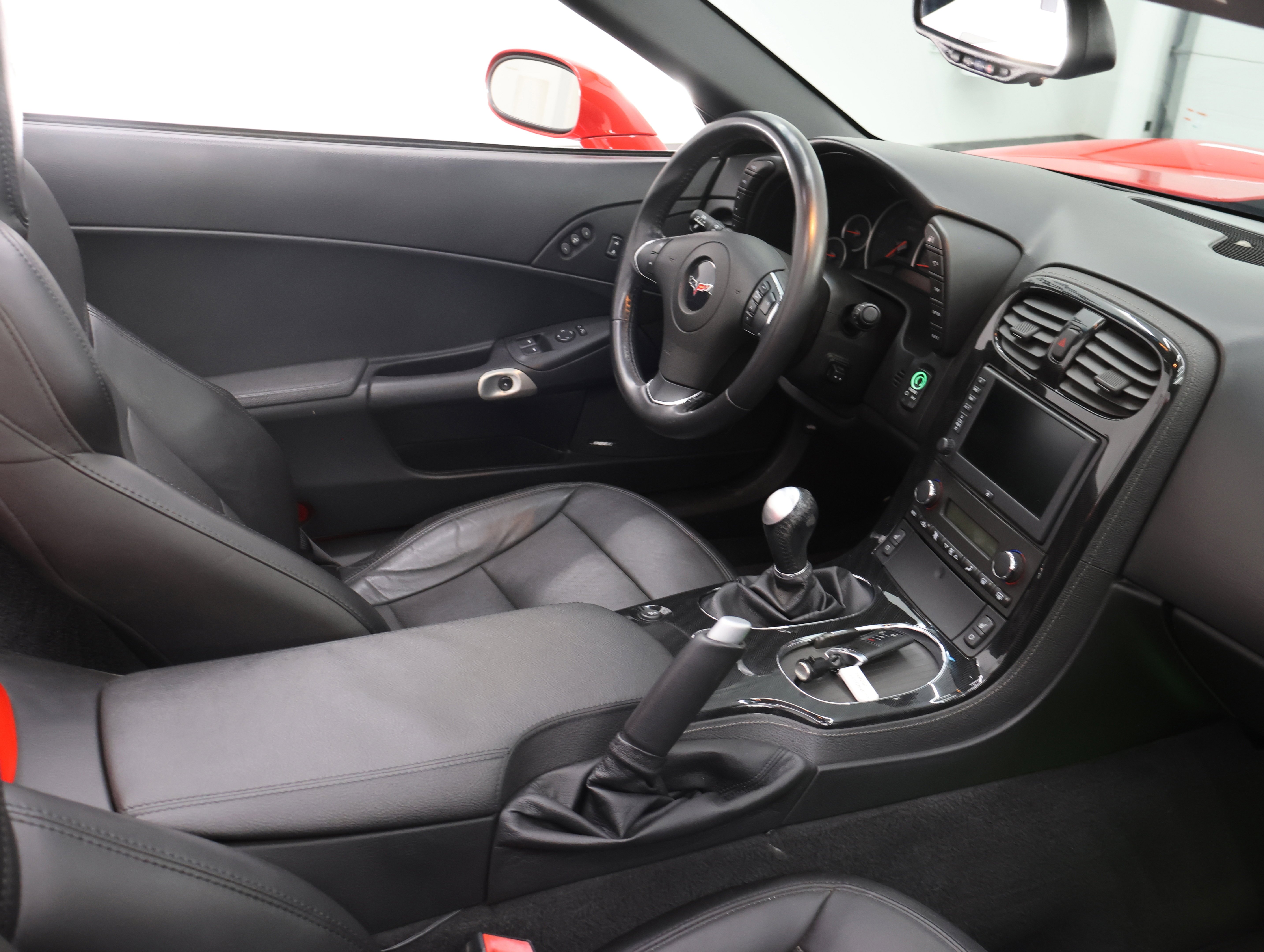 Used 2013 Torch Red Chevrolet 427 1SB: 427 1SB-6 SPEED STICK SHIFT-NAV-HEATED LEATHER-7.0L V8 image 56