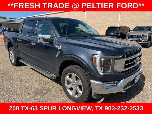 Used 2021 Blue Ford Lariat image 1