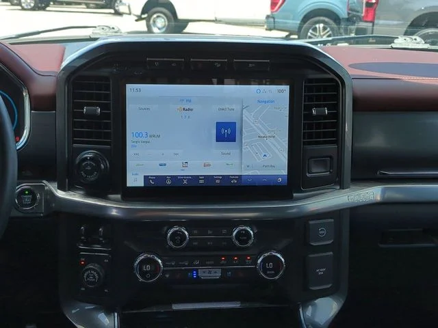 Certified Used 2021 Red Metallic Ford Lariat image 18