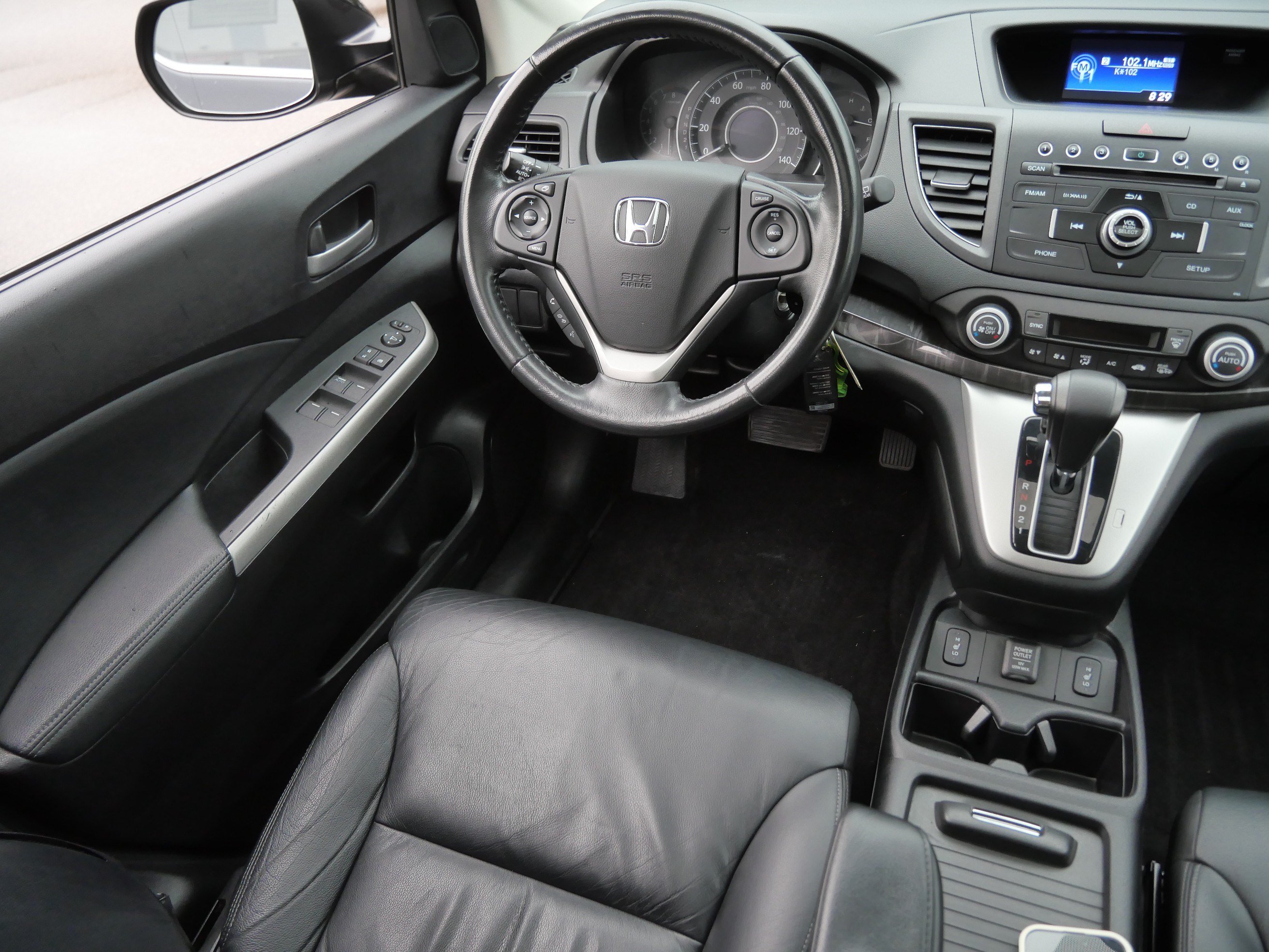 Used 2012 Crystal Black Pearl Honda EX-L image 9