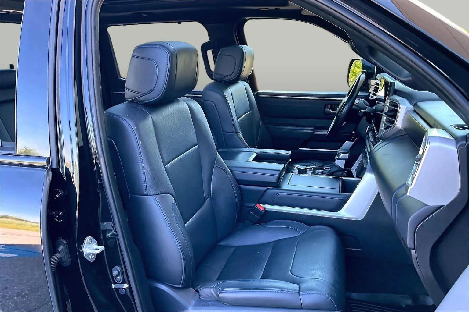 Used 2023 Midnight Black Metallic Toyota Platinum image 8
